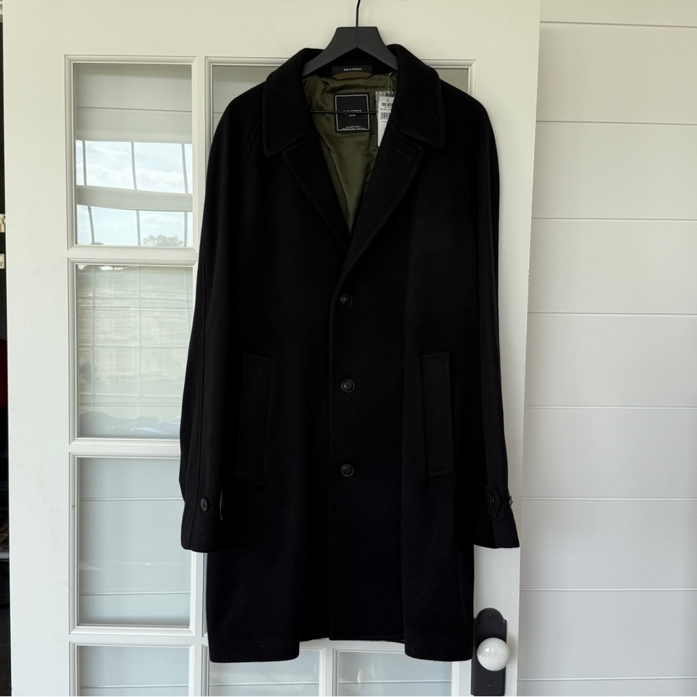 Todd Snyder Black Trench Coat